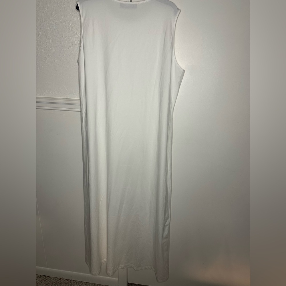 Elaa the label Elegant White Sleeveless Maxi Dress size 2X new with tag - Picture 2 of 3